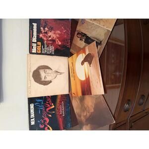 Song Sung Blue Collection of Six Original Vintage Neil Diamond Vinyl LP Albums